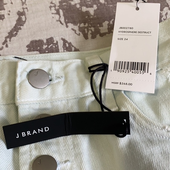 NWT J Brand Heather Hydrosphere Destruct High Rise - Picture 4 of 7